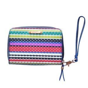 Stella & Dot polka dot clutch/wallet- Brand New